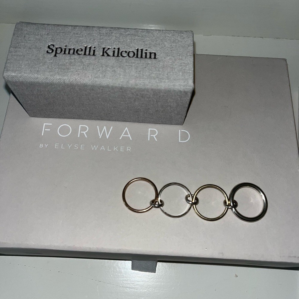 SPINELLI KILCOLLIN
Hyacinth Ring
Size: 7 Silver & 18K Yellow Gold & 18k